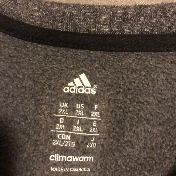 XXL OKC Thunder Long Sleeved Sweatshirt Pullover - Picture 2 of 3